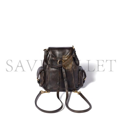 MIU MIU LEATHER BACKPACK 5BZ043 (22*18*11.5cm)